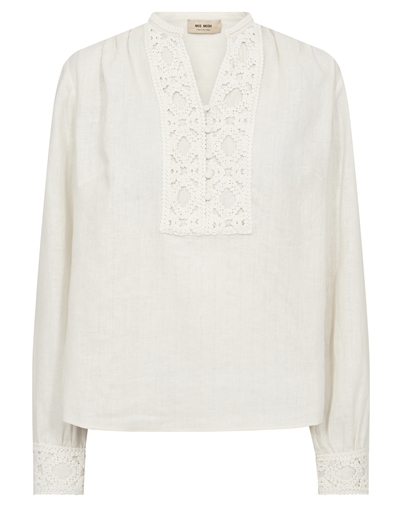 Mos Mosh - MMEvanda Bluse - Ecru